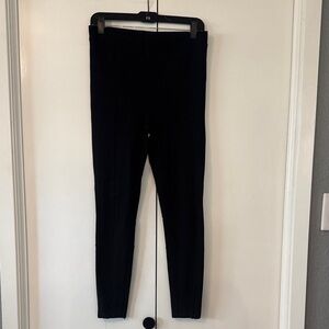 Express Tailored Stitch Black Leggings